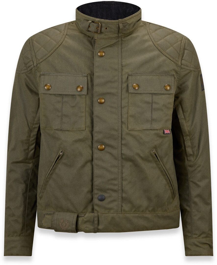 Belstaff Brooklands Herren Motorradjacke Waxed Cotton