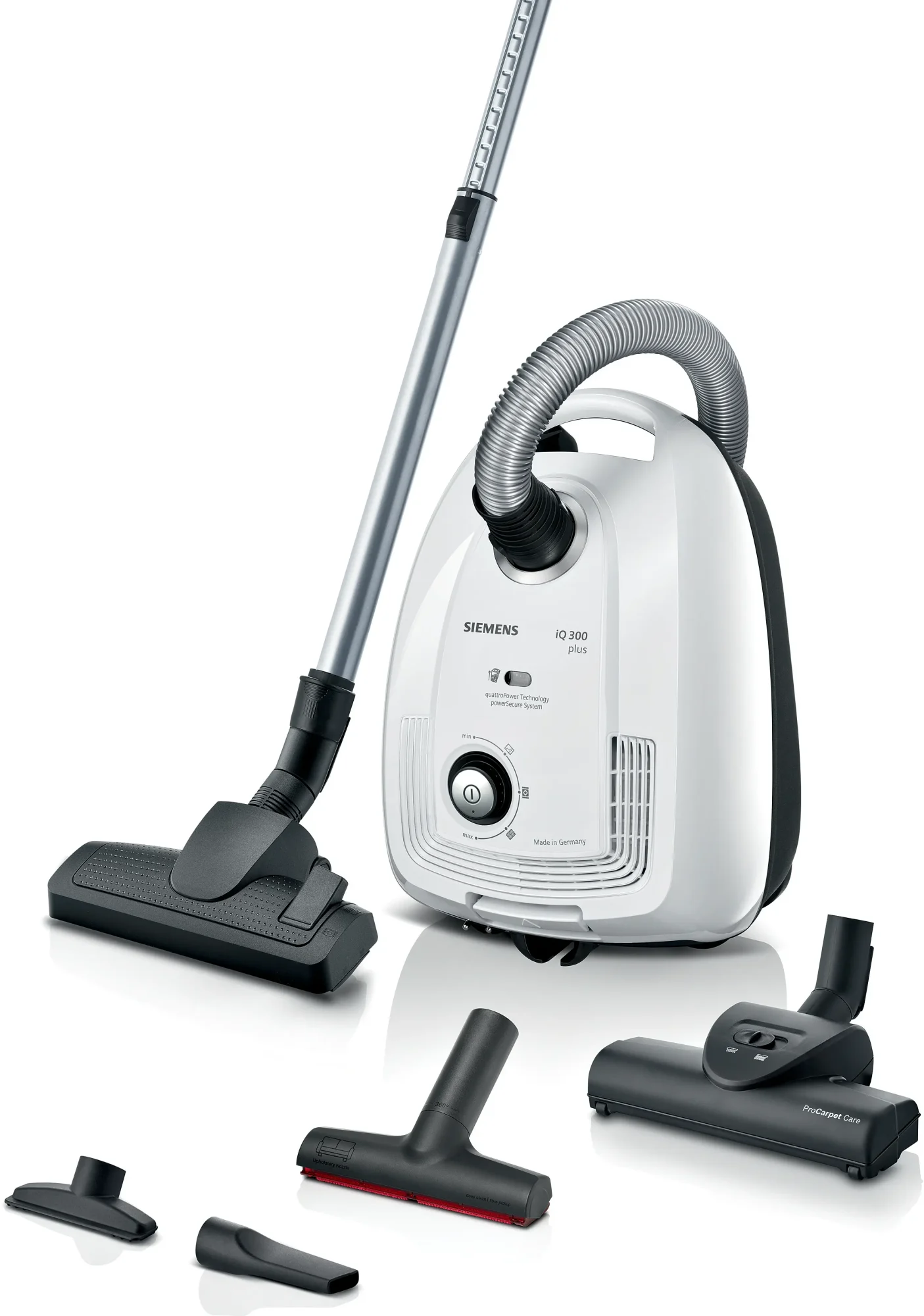Siemens iQ300 VSP3T212 Bodenstaubsauger mit Beutel 900 W