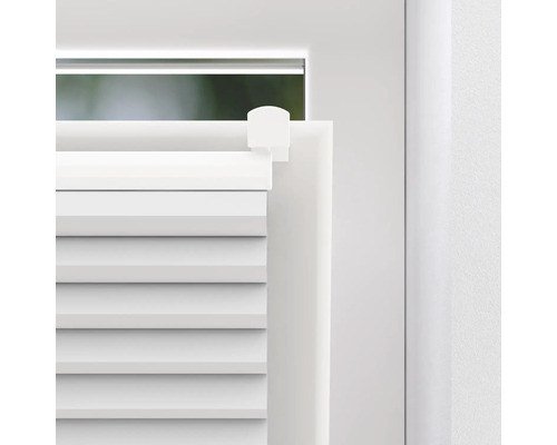 SOLUNA Wabenplissee verdunkelnd thermo weiß 40 x 130 cm ohne Bohren