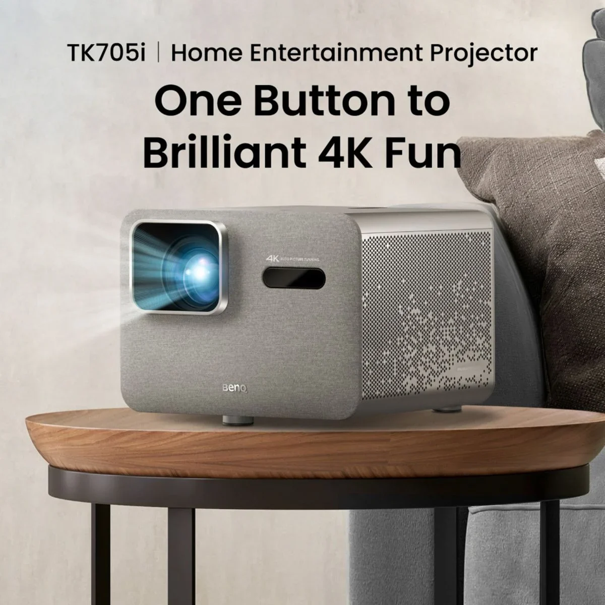 BenQ TK705i 4K HDR Gaming-Beamer mit Google TV