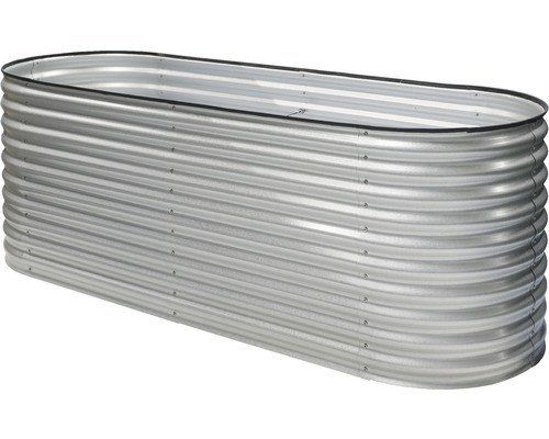 Westmann Oval Grow Faster 240 Hochbeet Stahl verzinkt 240 cm