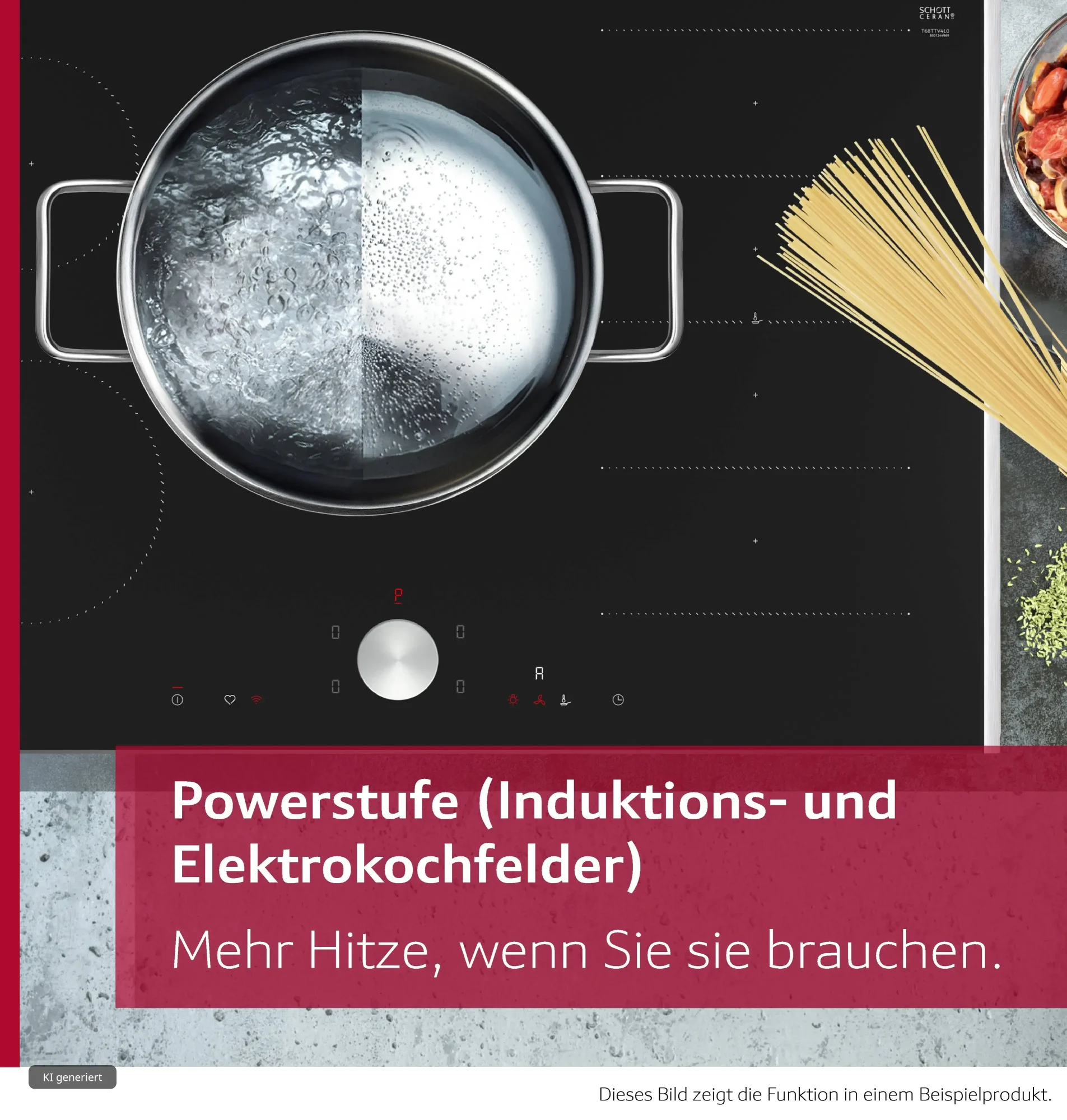 Neff N 90 T58STF1L0 Induktionskochfeld 80 cm mit TwistPad