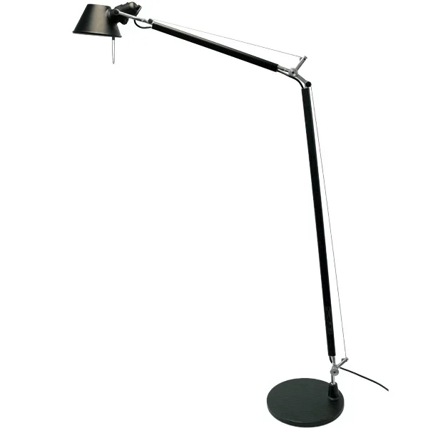 Artemide Tolomeo Lettura Stehleuchte schwarz 167 cm