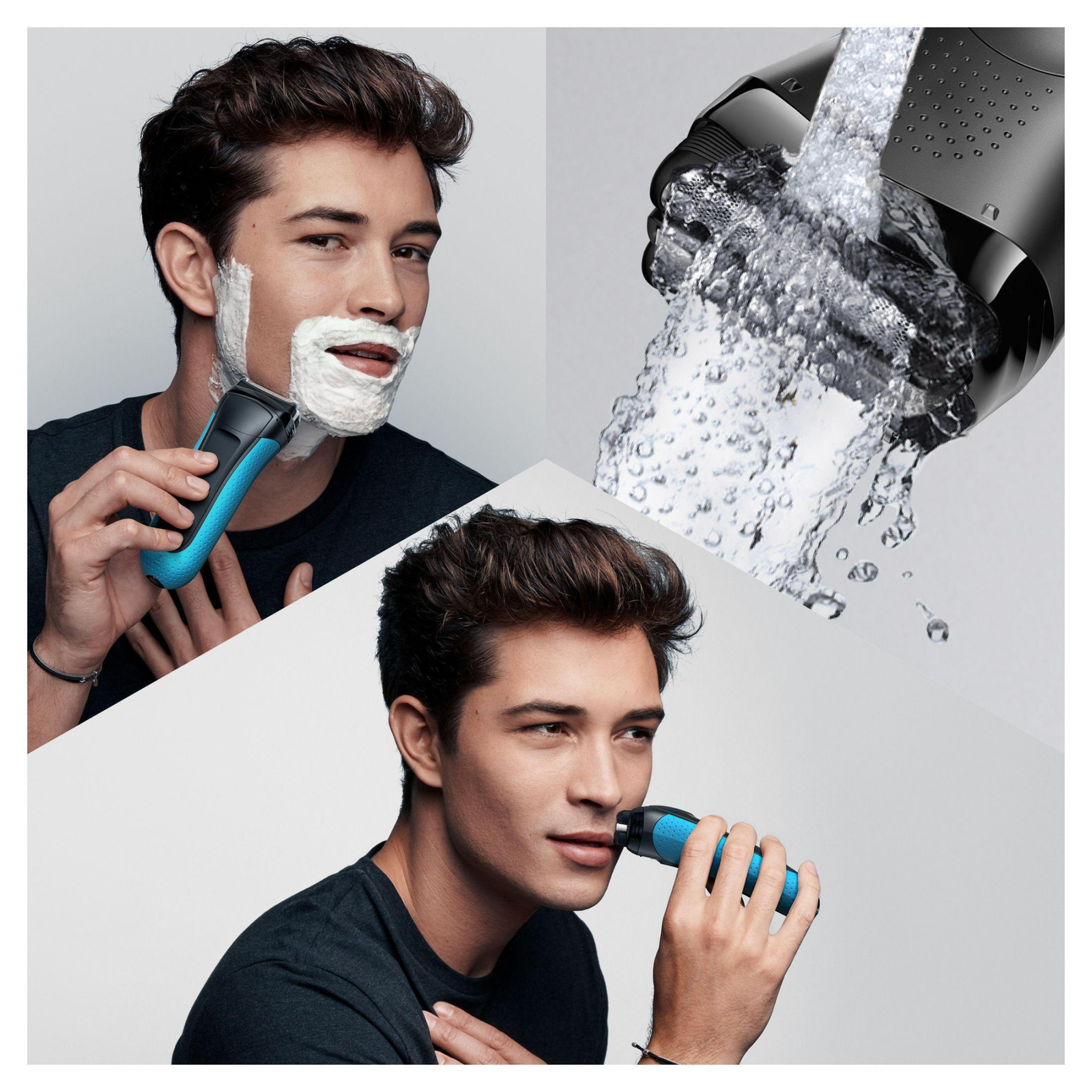 Braun Series 3 3040s Nass/Trocken-Rasierer mit Präzisionstrimmer
