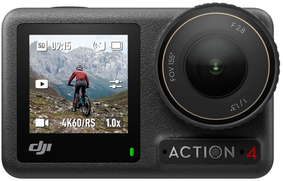 DJI Osmo Action 4 Standard Combo Action-Cam 4K mit 1/1,3-Zoll-Sensor