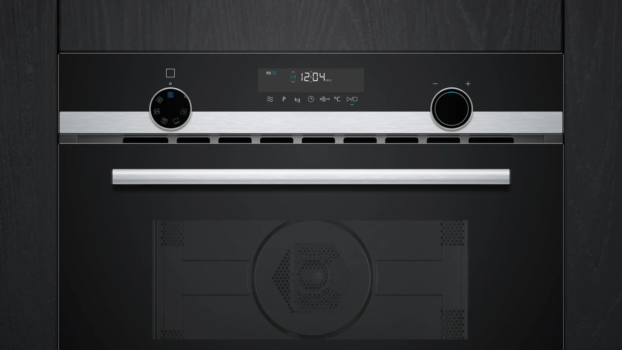 Siemens iQ500 CM585AGS1 Kompakt-Backofen mit Mikrowelle 44 l
