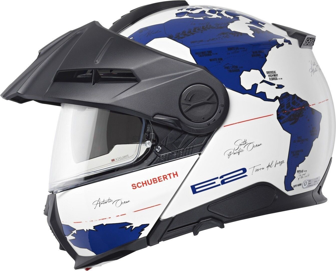 Schuberth E2 Atlas Adventure-Klapphelm ECE 22.06