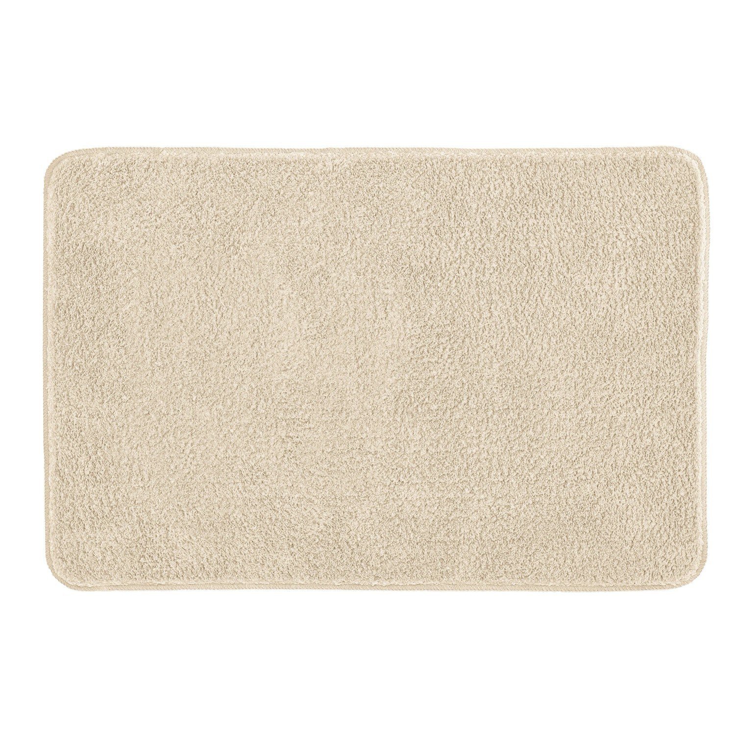 Kleine Wolke Ricco Badteppich Sandbeige 50 x 60 cm flauschig