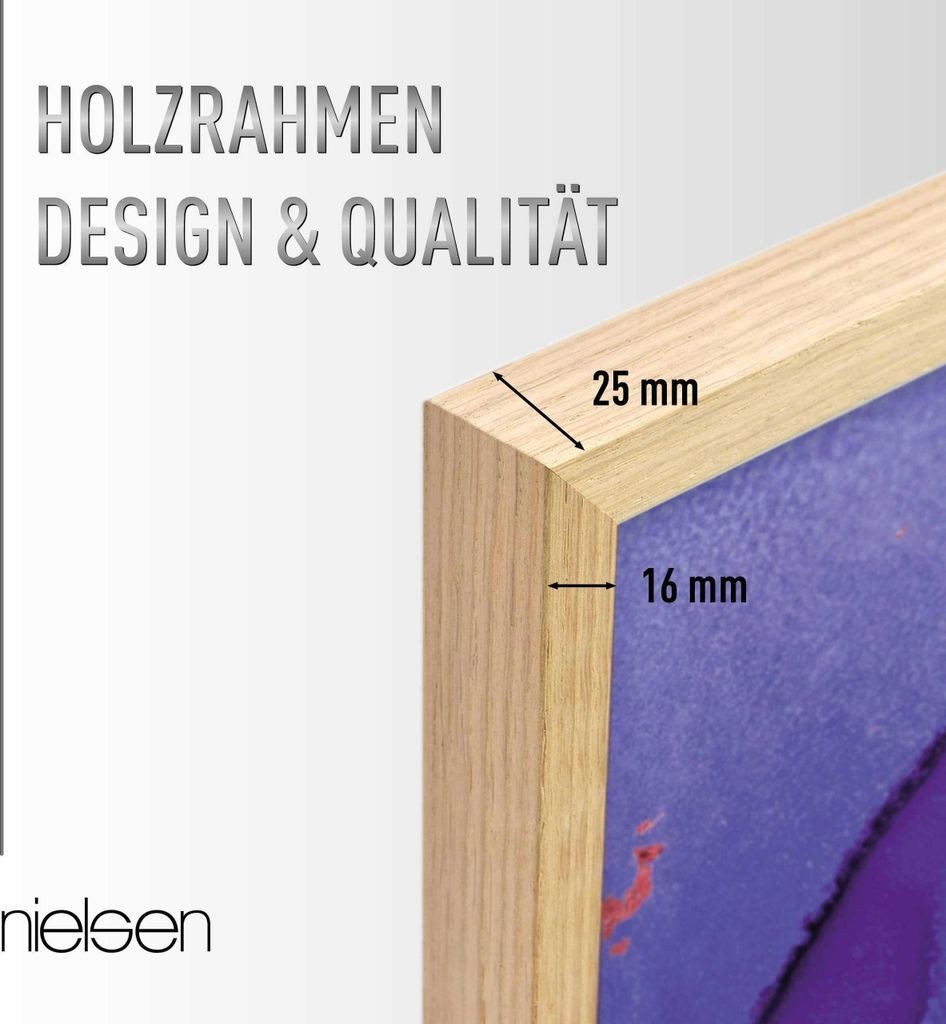 Nielsen Quadrum Holz-Bilderrahmen 24 × 30 cm Eiche Natur