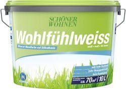 Schöner Wohnen Mineral-Wandfarbe matt 10 l
