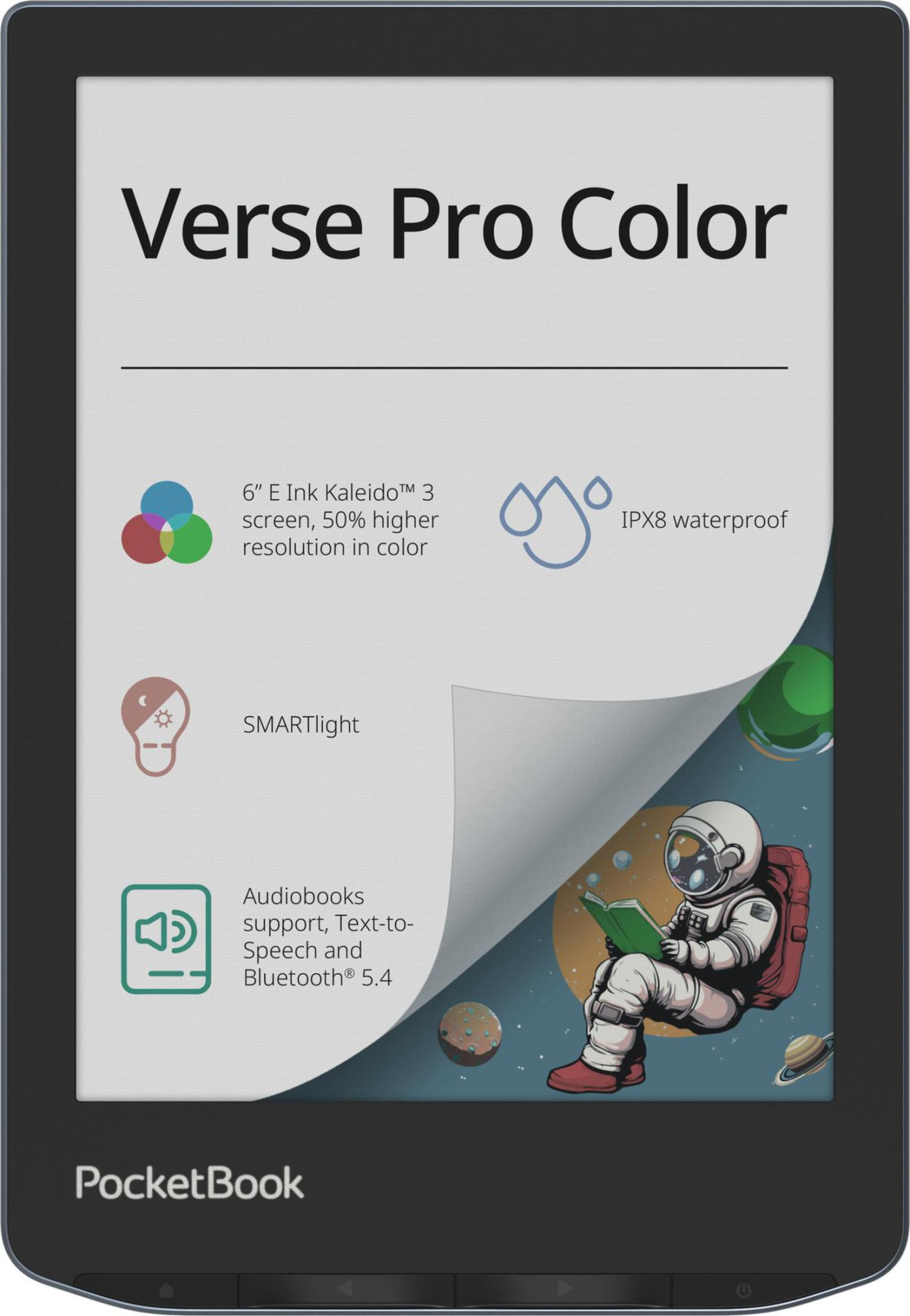 PocketBook Verse Pro Color E-Reader 6 Zoll Kaleido 3