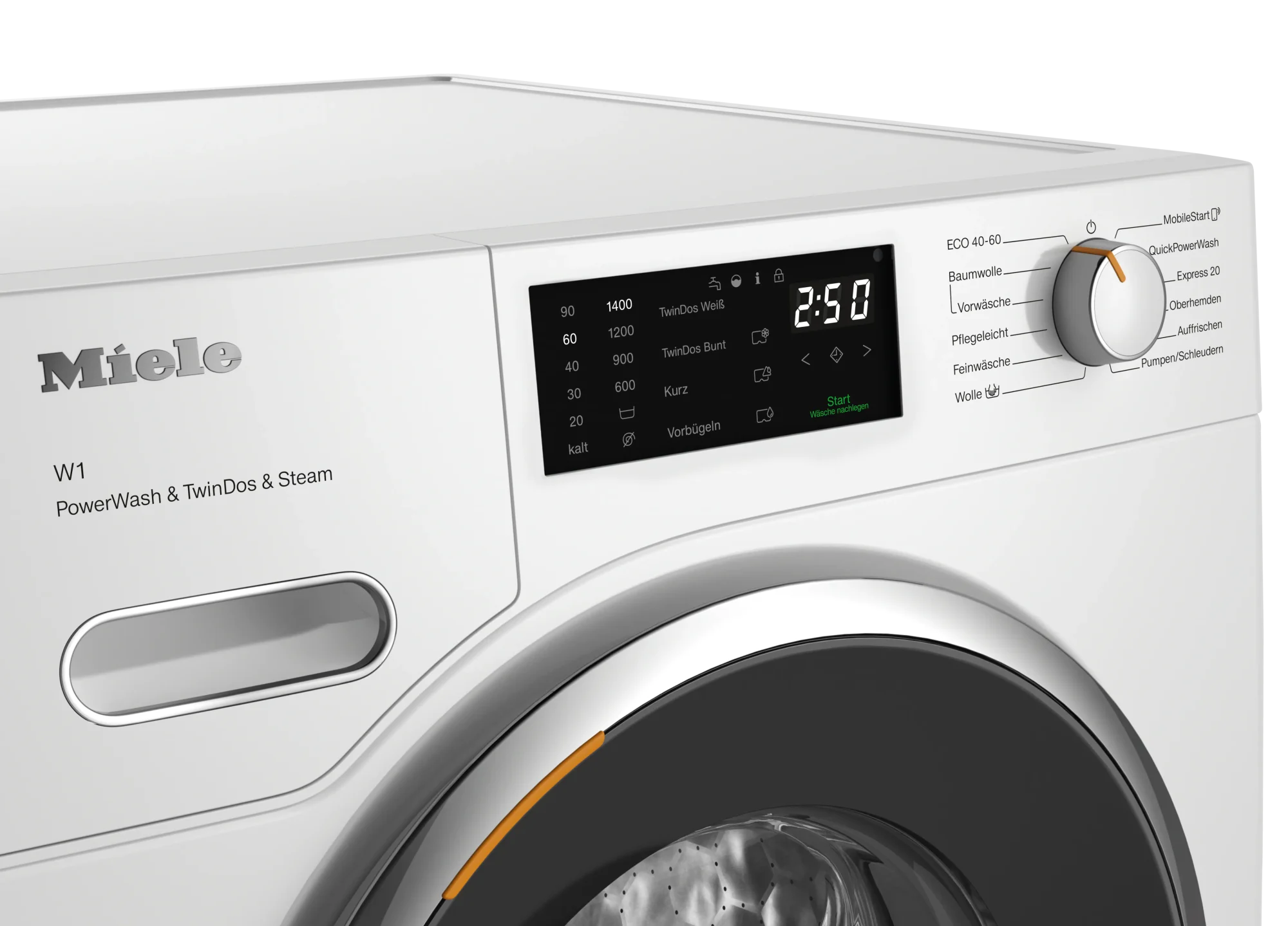 Miele WWG880 WPS PWash&TDos&Steam Waschmaschine 9 kg