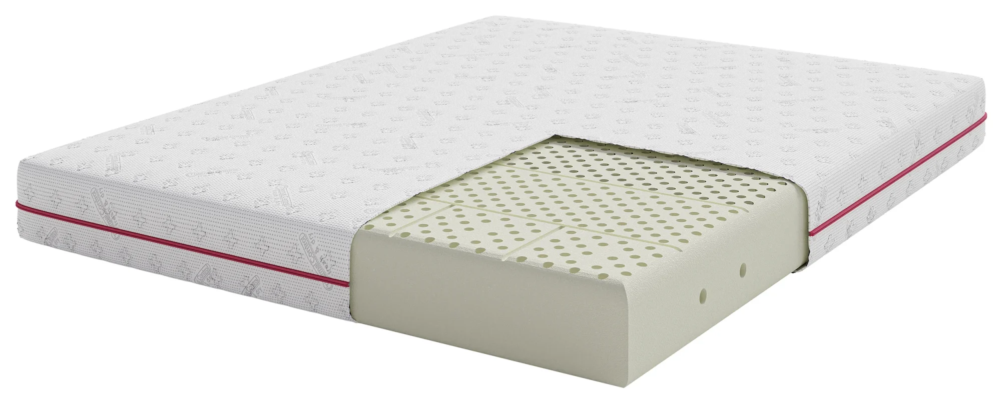 Selsey Somcoco Taschenfederkernmatratze 90 x 200 cm mit Kokos und PUR-Schaum, beidseitig verwendbar