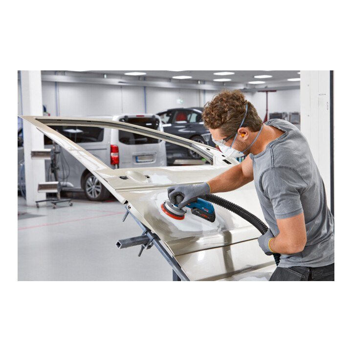 Bosch Professional GEX 18V-125 Akku-Exzenterschleifer 125 mm (0601372201) Solo
