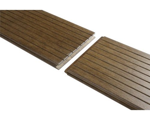 Konsta Bambus-Terrassendiele hellbraun 1860 x 139 x 18 mm geölt