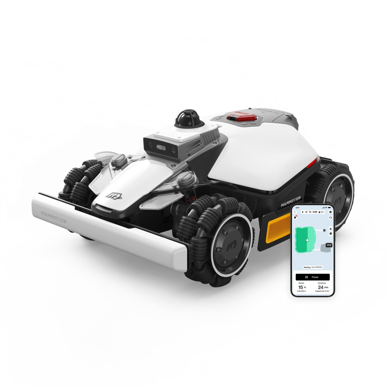 Mammotion LUBA mini 2 AWD 1500 Mähroboter mit Garage