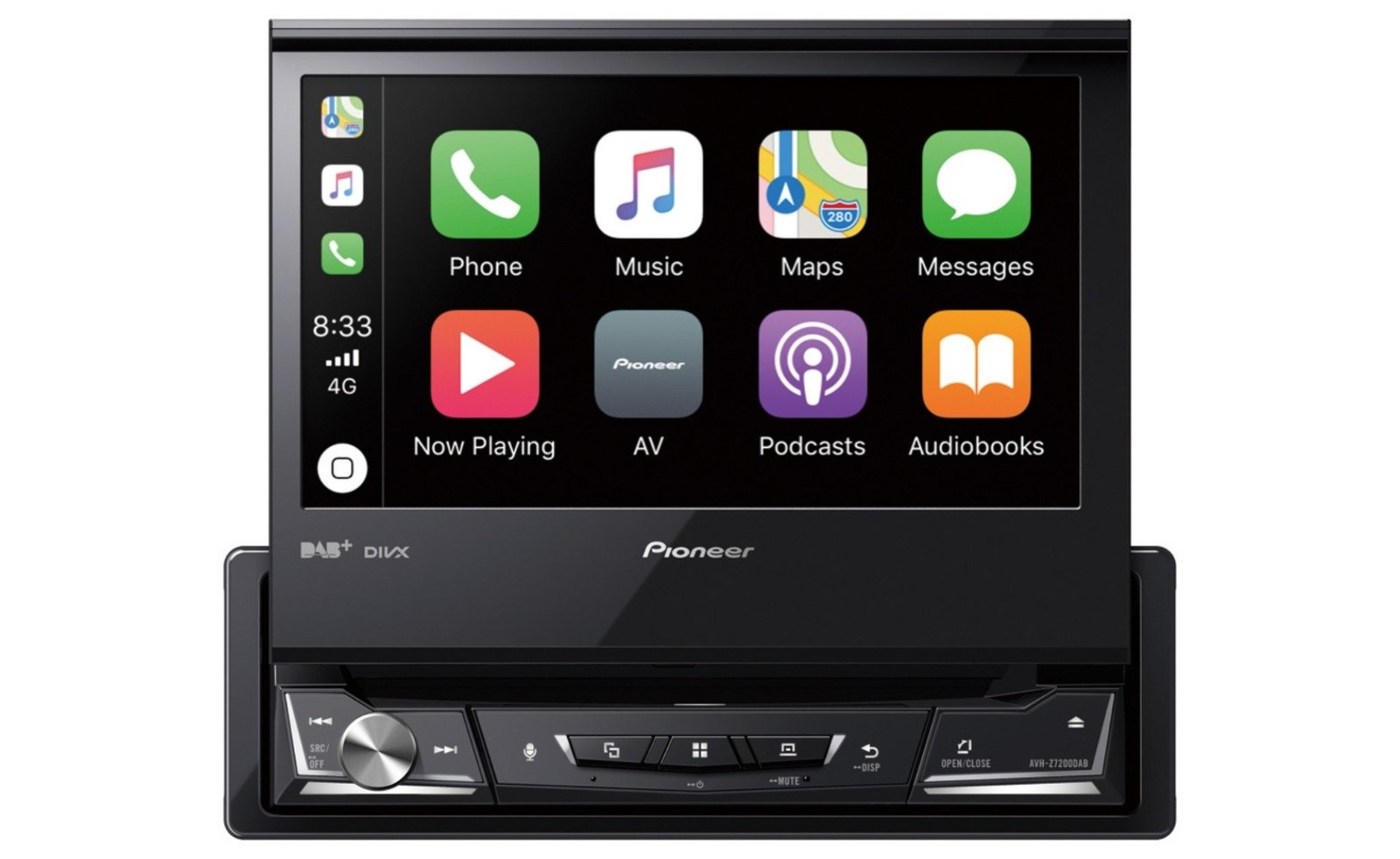 Pioneer AVH-Z7200DAB 2-DIN Autoradio mit 7-Zoll-Touchscreen und DAB+