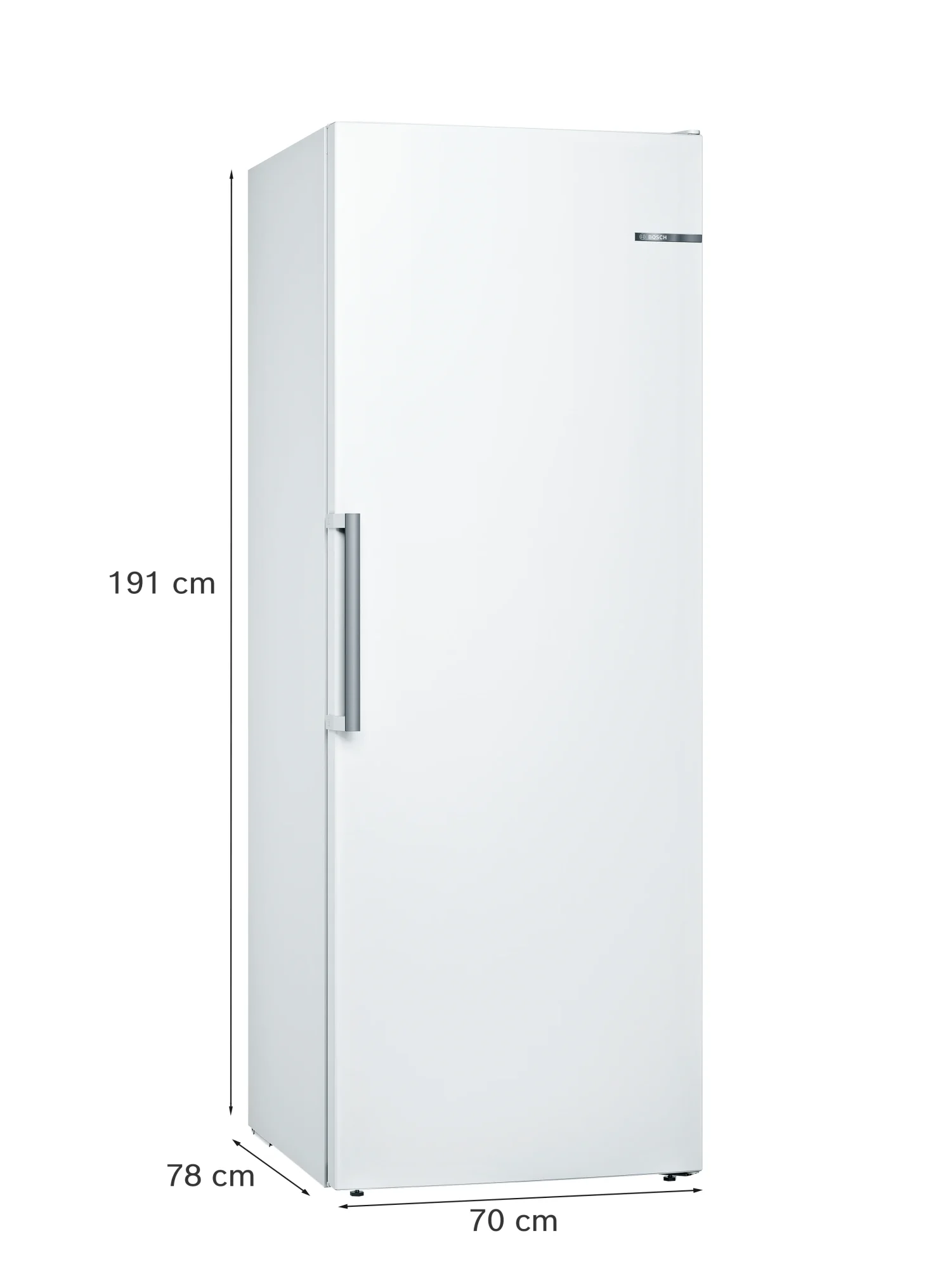 Bosch Serie 6 GSN58AWCV Gefrierschrank 366 l NoFrost