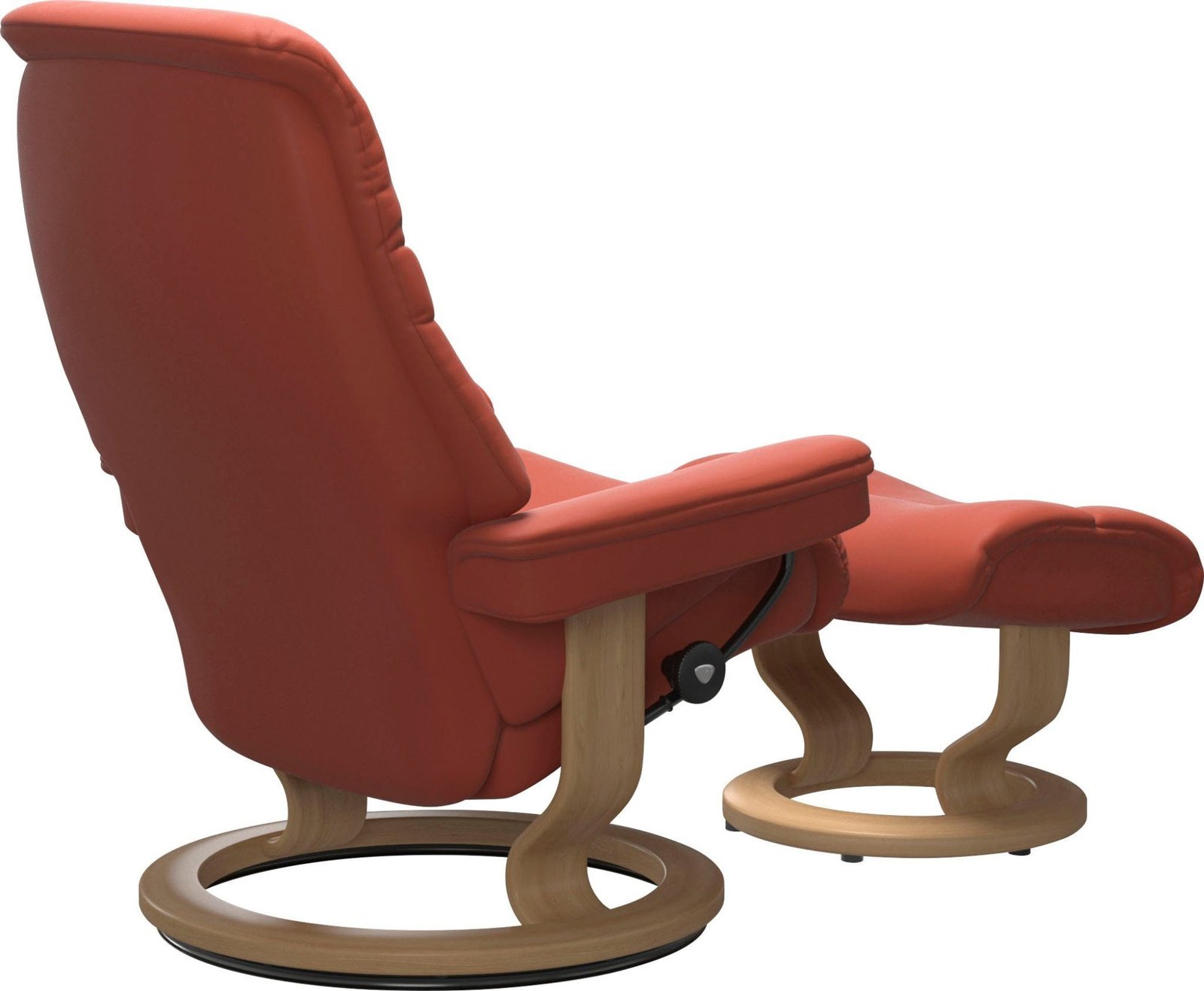 Stressless Sunrise Relaxsessel mit Hocker, Leder