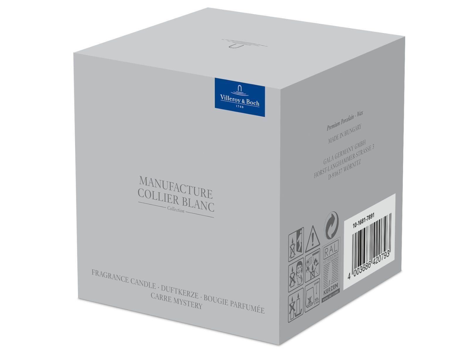 Villeroy & Boch Manufacture Collier Carré Duftkerze Mystery im Porzellan