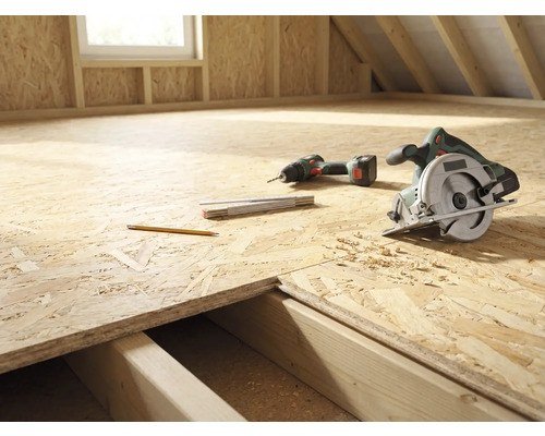 Swiss Krono OSB3 Verlegeplatte 2050 x 675 mm mit Nut und Feder E1 ungeschliffen