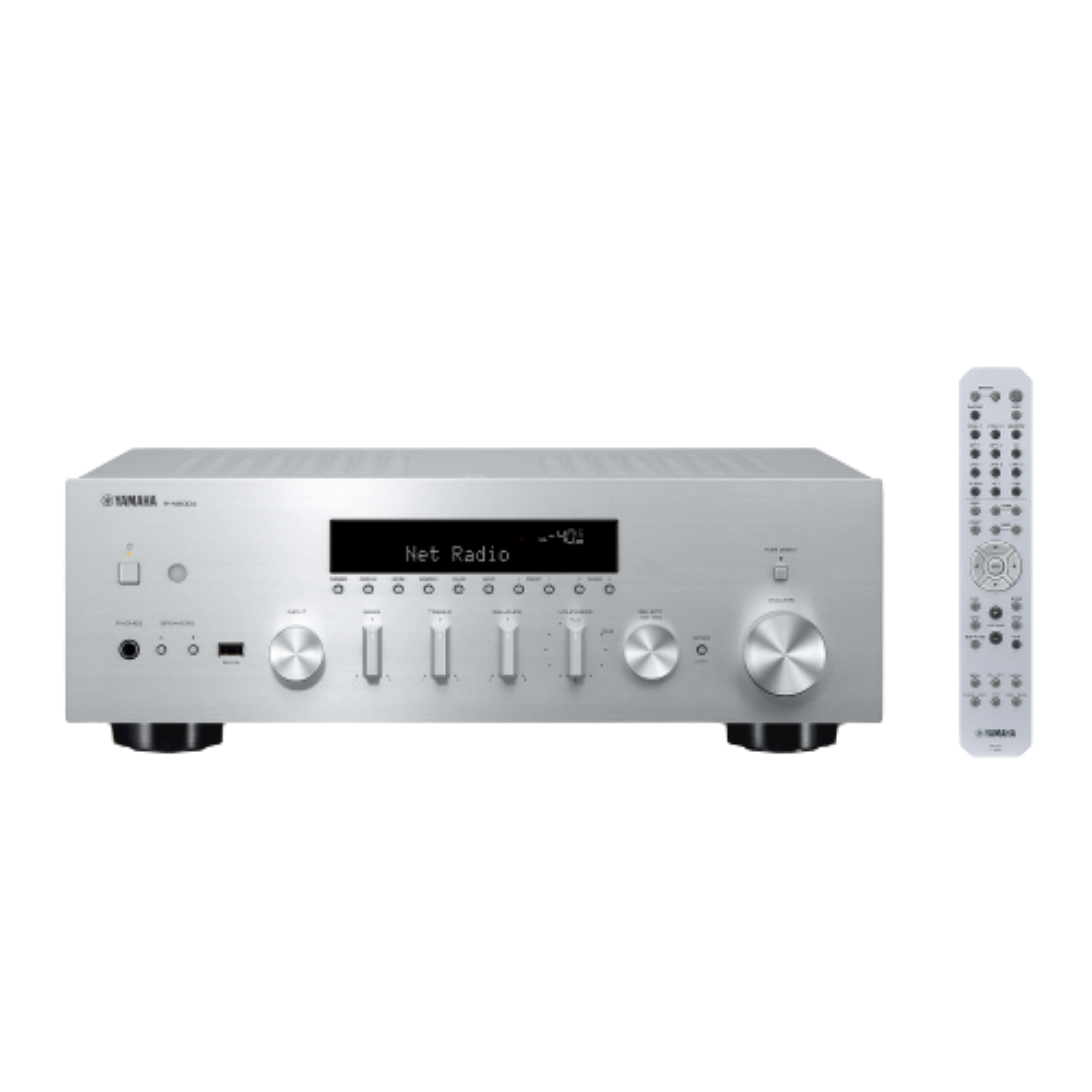 Yamaha R-N600A Netzwerk-Receiver mit DAB+, AirPlay und Phono-Eingang