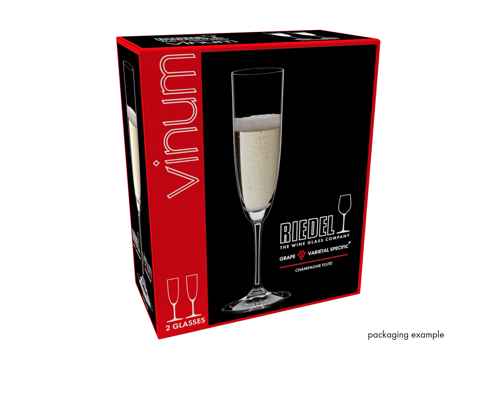 Riedel Vinum Champagnerflöte 2er Set Kristallglas