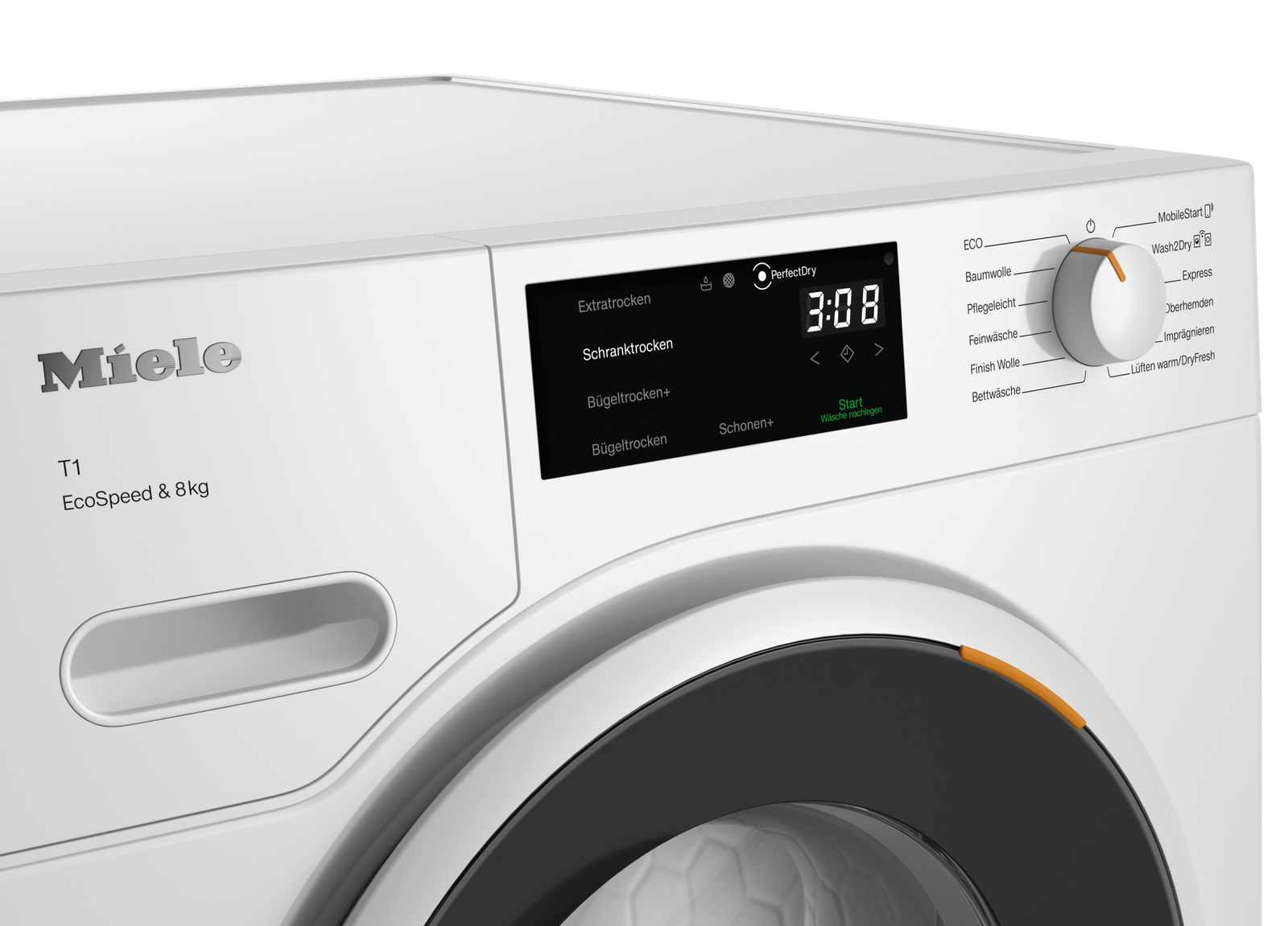 Miele TWC640WP EcoSpeed&8kg Wärmepumpentrockner 8 kg