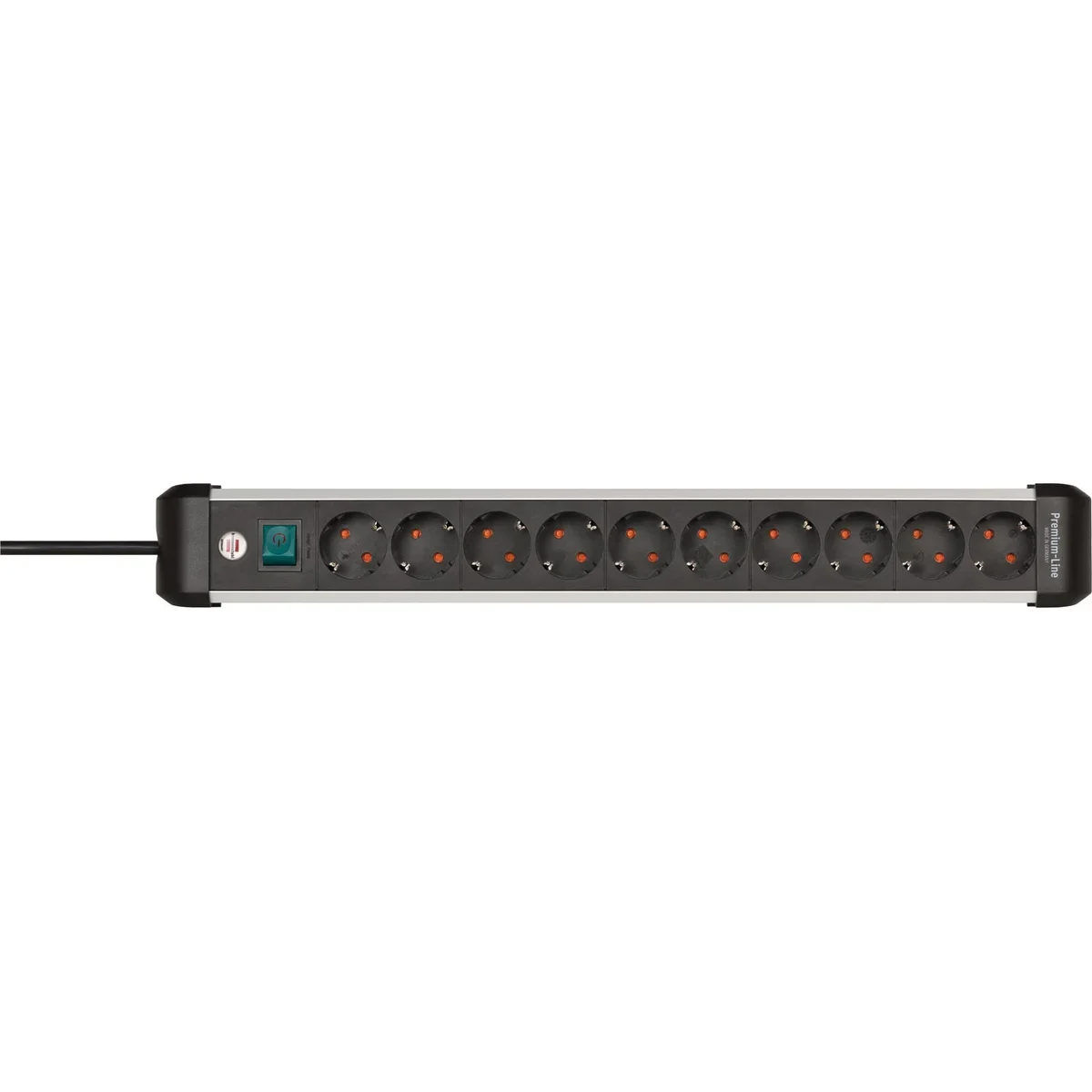 Brennenstuhl Premium-Alu-Line Steckdosenleiste 10-fach 3 m (1391030000)