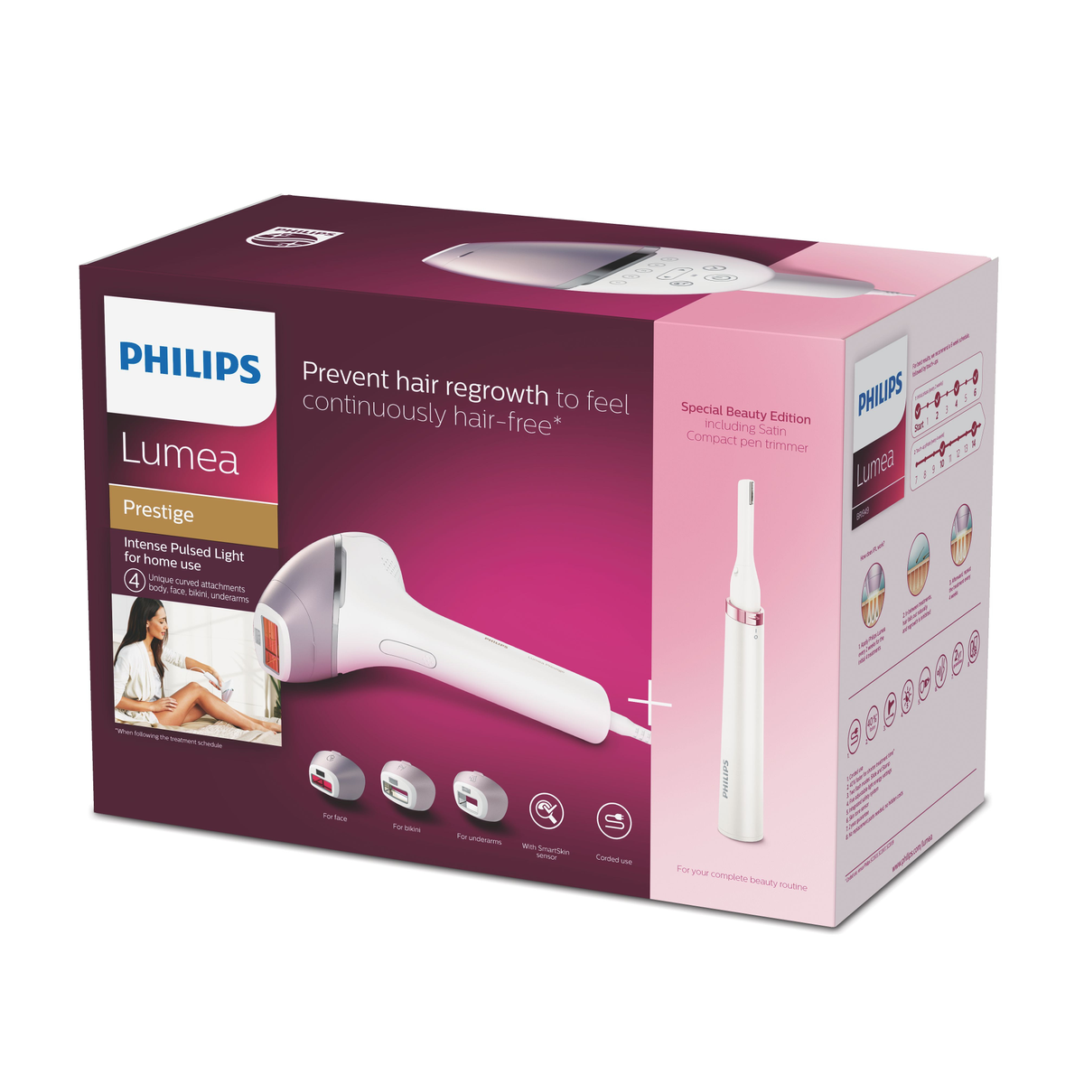 Philips Lumea Prestige BRI949 IPL-Haarentfernungsgerät
