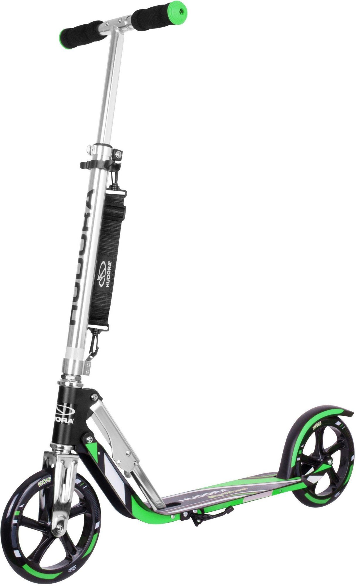 Hudora BigWheel 205 RX Pro Tretroller faltbar mit 205-mm-Rädern