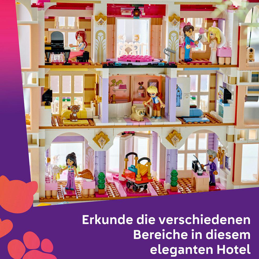 LEGO Friends Grandhotel von Heartlake City 42704 mit 1.406 Teilen
