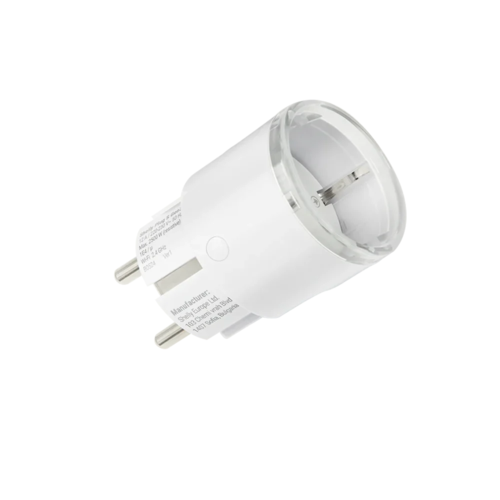 Shelly Plug S Gen3 WLAN-Steckdose mit Verbrauchsmessung 12 A