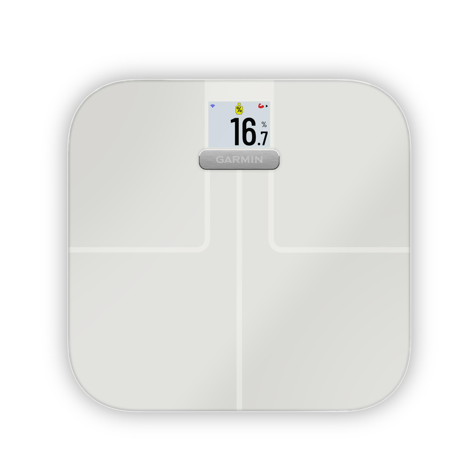 Garmin Index S2 Smart-Waage mit Körperanalyse WLAN Bluetooth