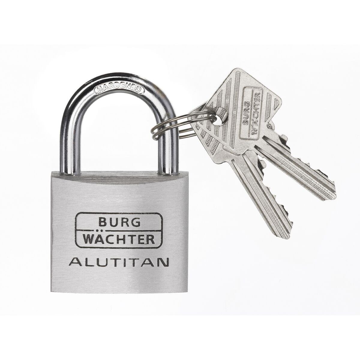 Burg-Wächter Alutitan 770 40 Zylinder-Vorhangschloss Aluminium