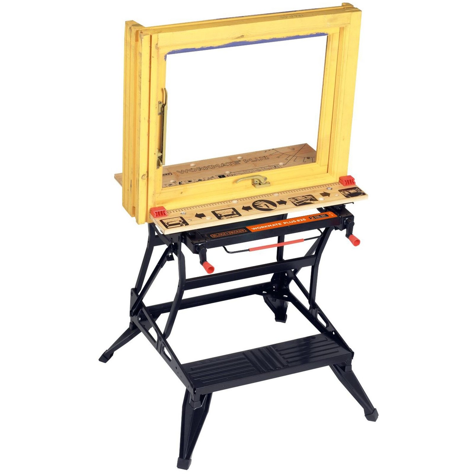 Black & Decker WM825 Workmate Klappbare Werkbank aus Stahl