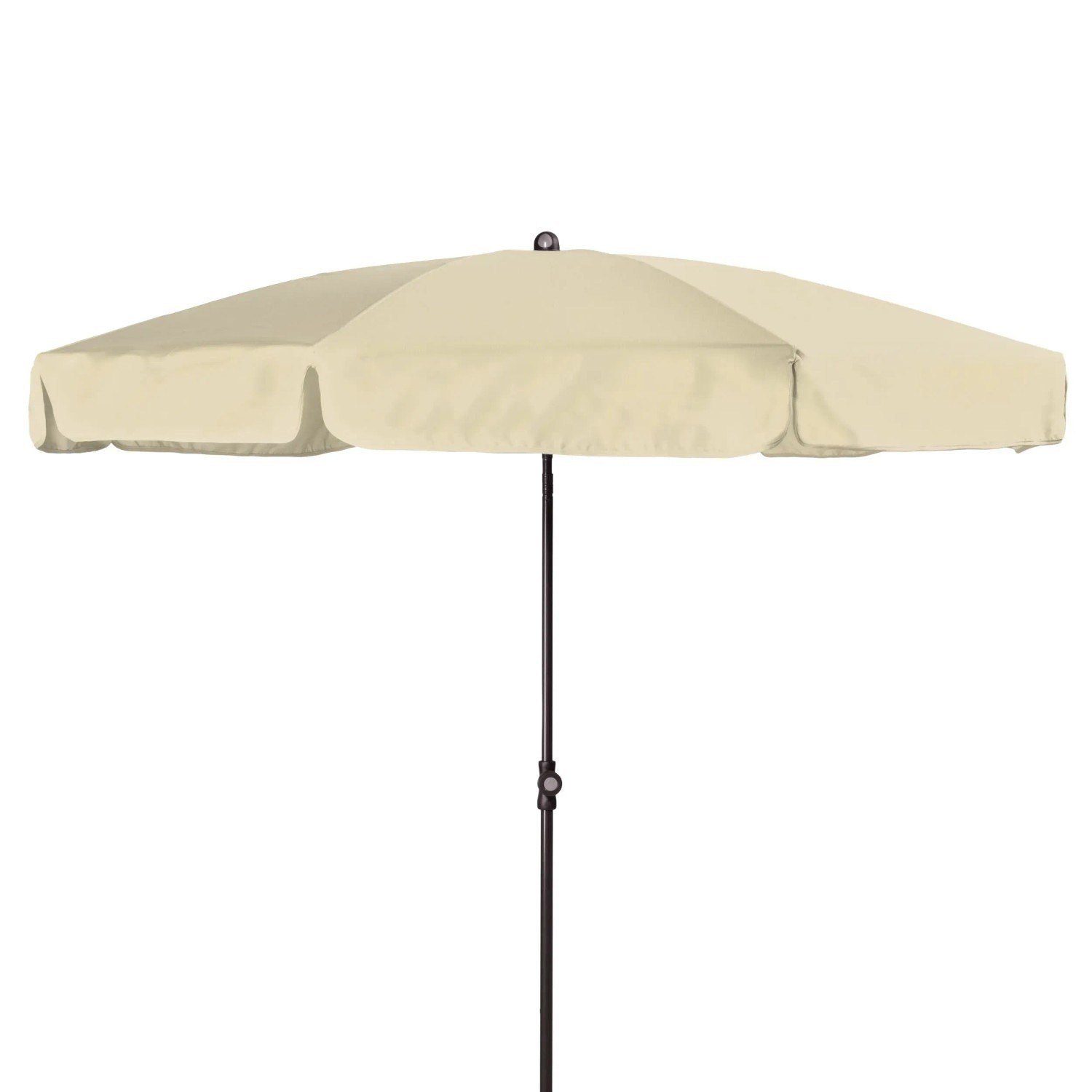 Doppler Sunline Balkonschirm Ø 200 cm natur mit Knickfunktion