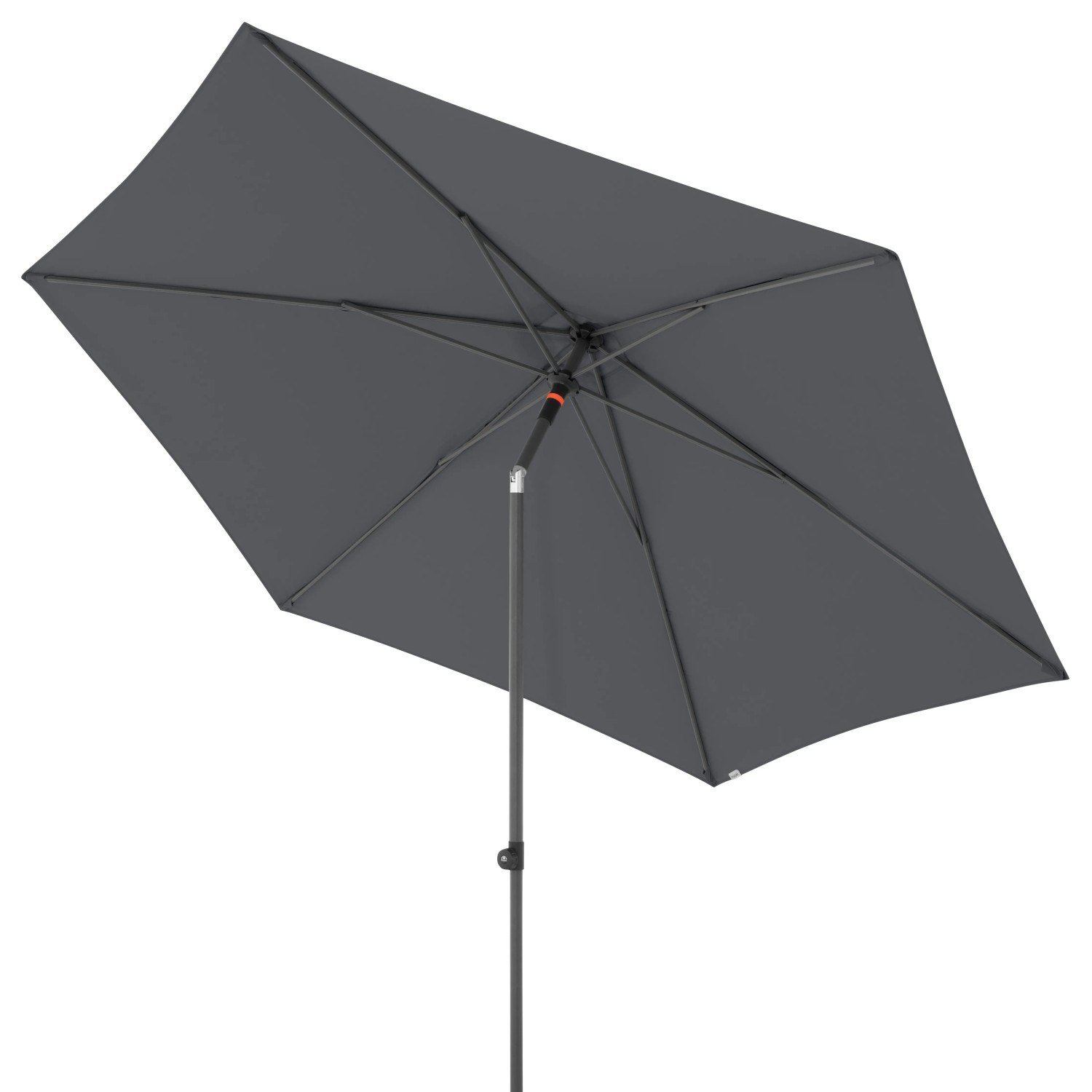Doppler MyZone Marktschirm Ø 300 cm anthrazit mit Push-Up-Mechanik
