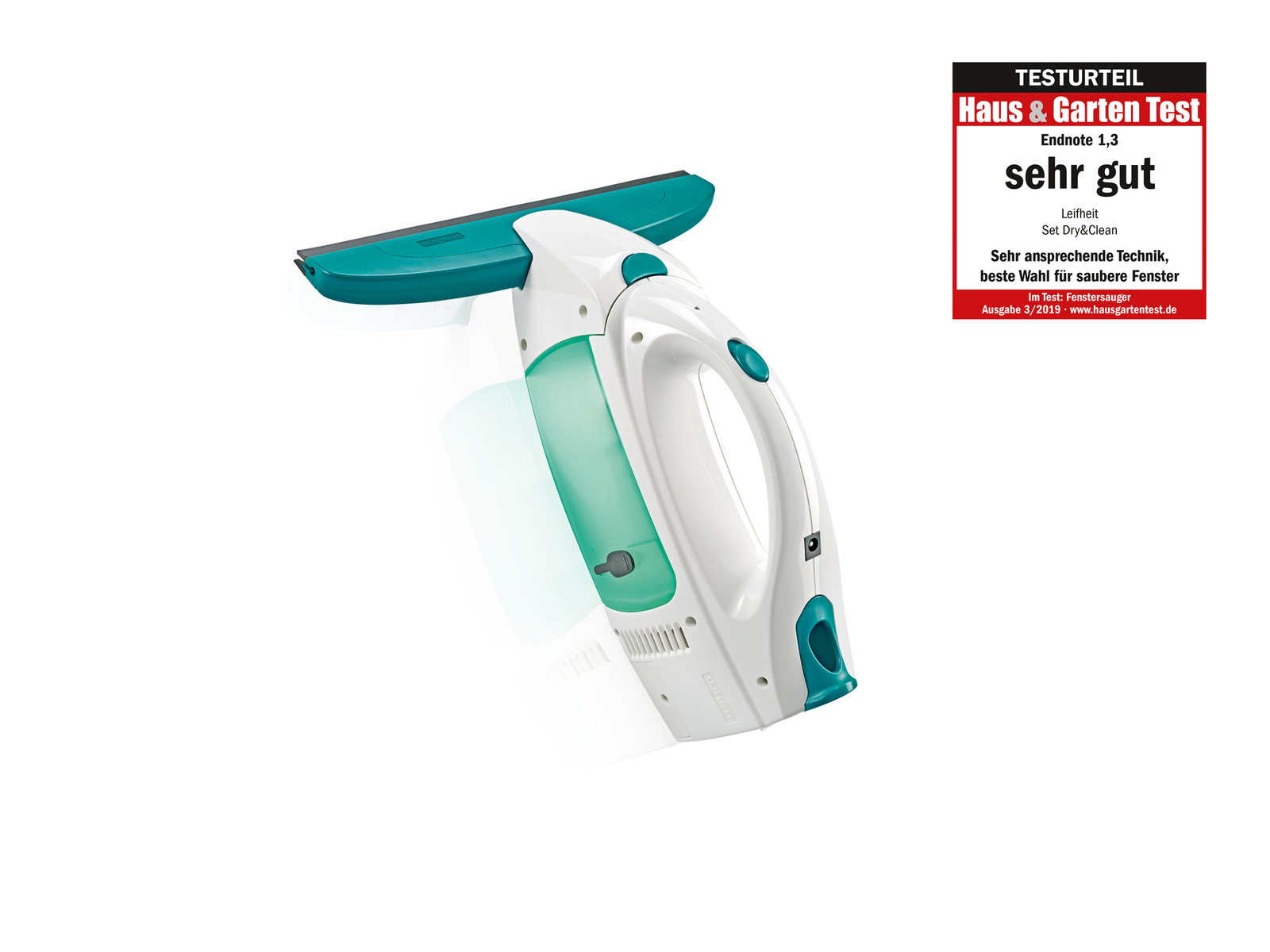 Leifheit Dry & Clean 51000 Akku-Fenstersauger