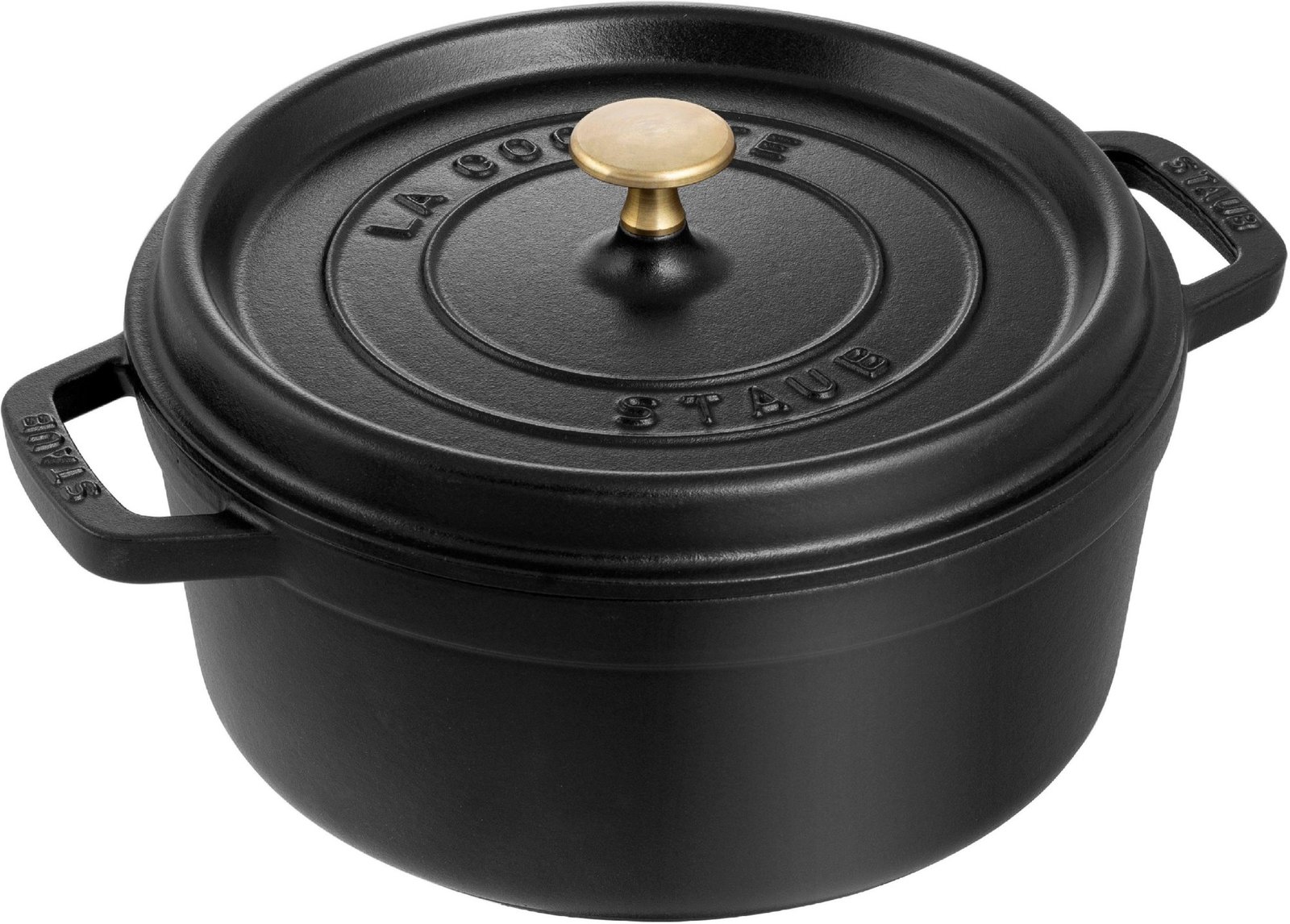 Staub La Cocotte rund 28 cm Gusseisen-Bräter 6,7 l