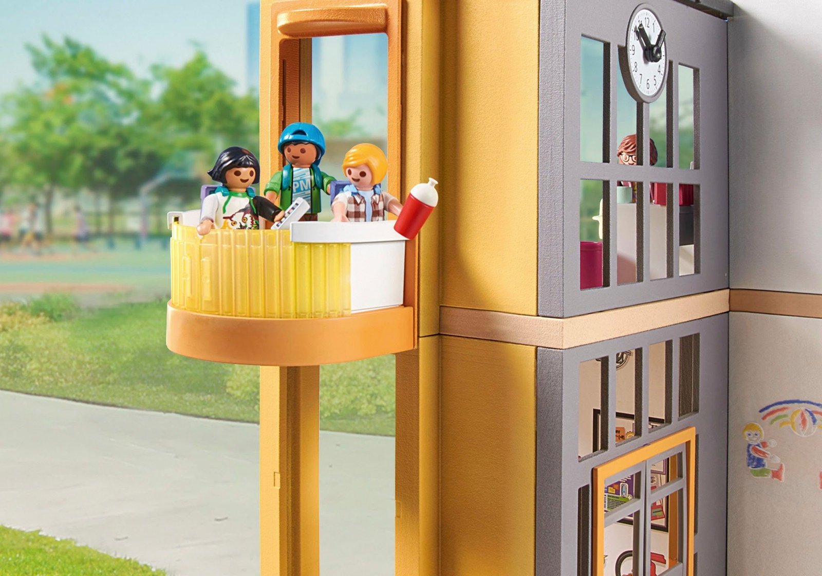 Playmobil City Life Große Schule 71327 mit 282 Teilen