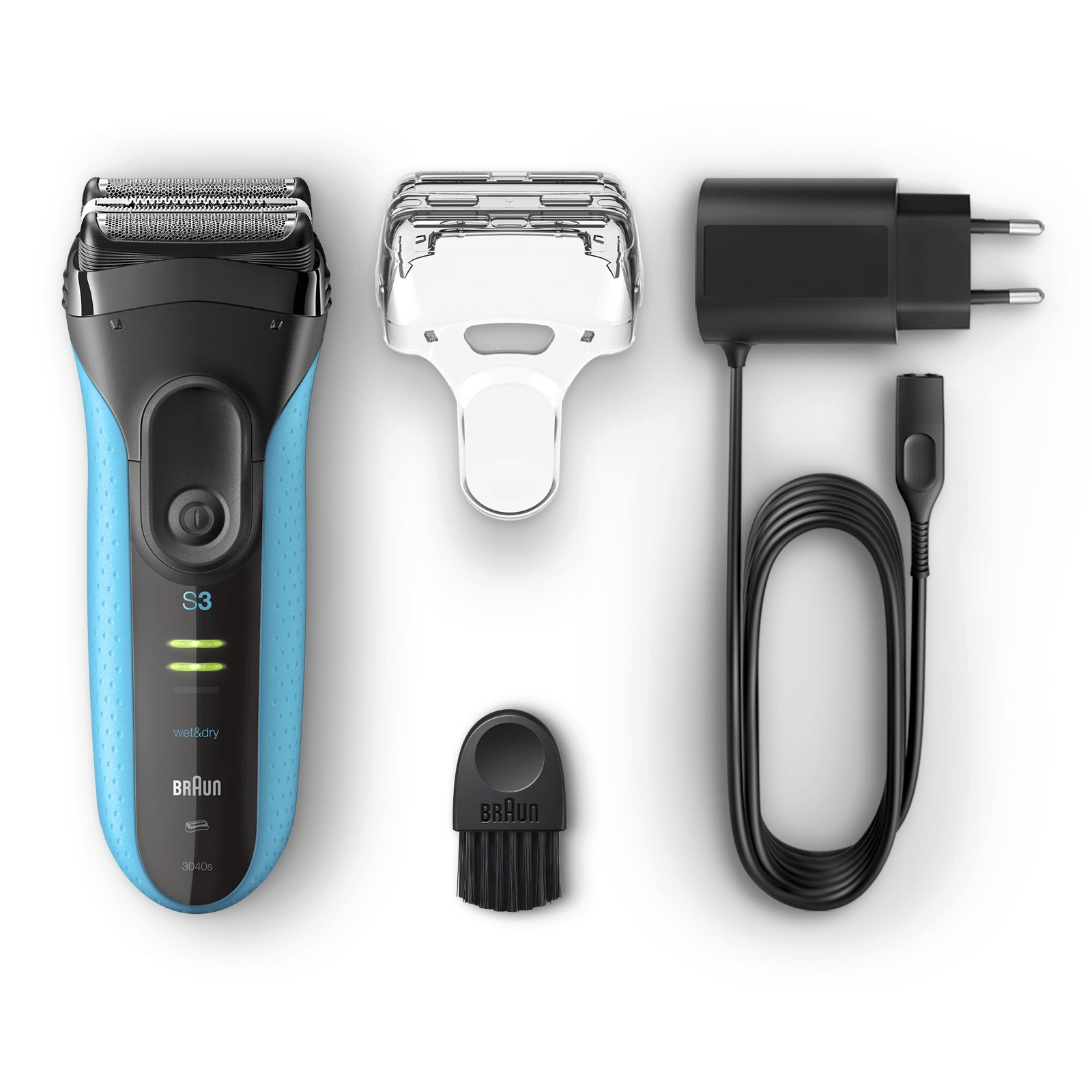 Braun Series 3 3040s Nass/Trocken-Rasierer mit Präzisionstrimmer