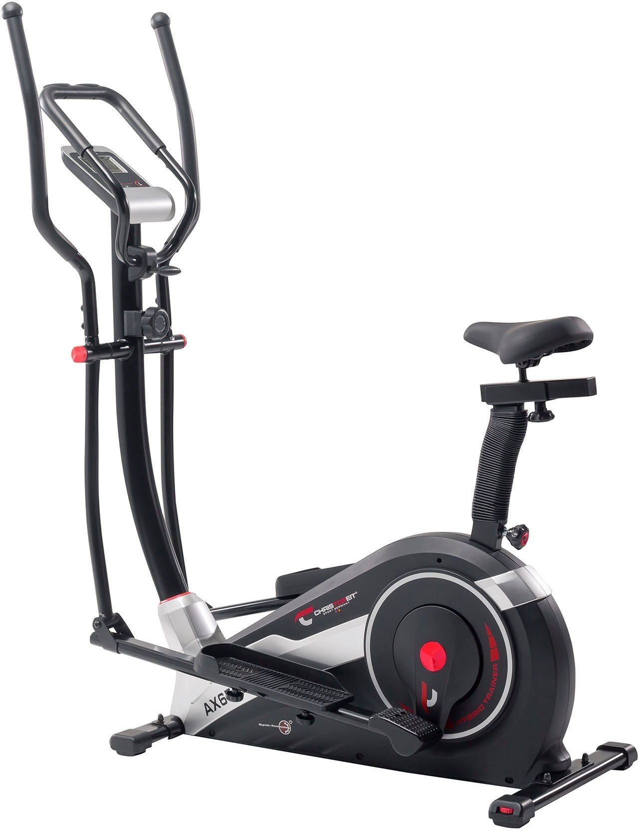 Christopeit AX 6500 Hybrid-Trainer 2in1 Heim- und Crosstrainer