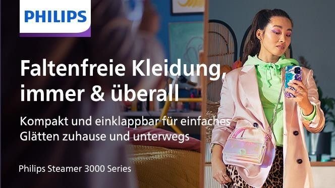 Philips 3000 Series STH3020/10 Handsteamer 1000 W