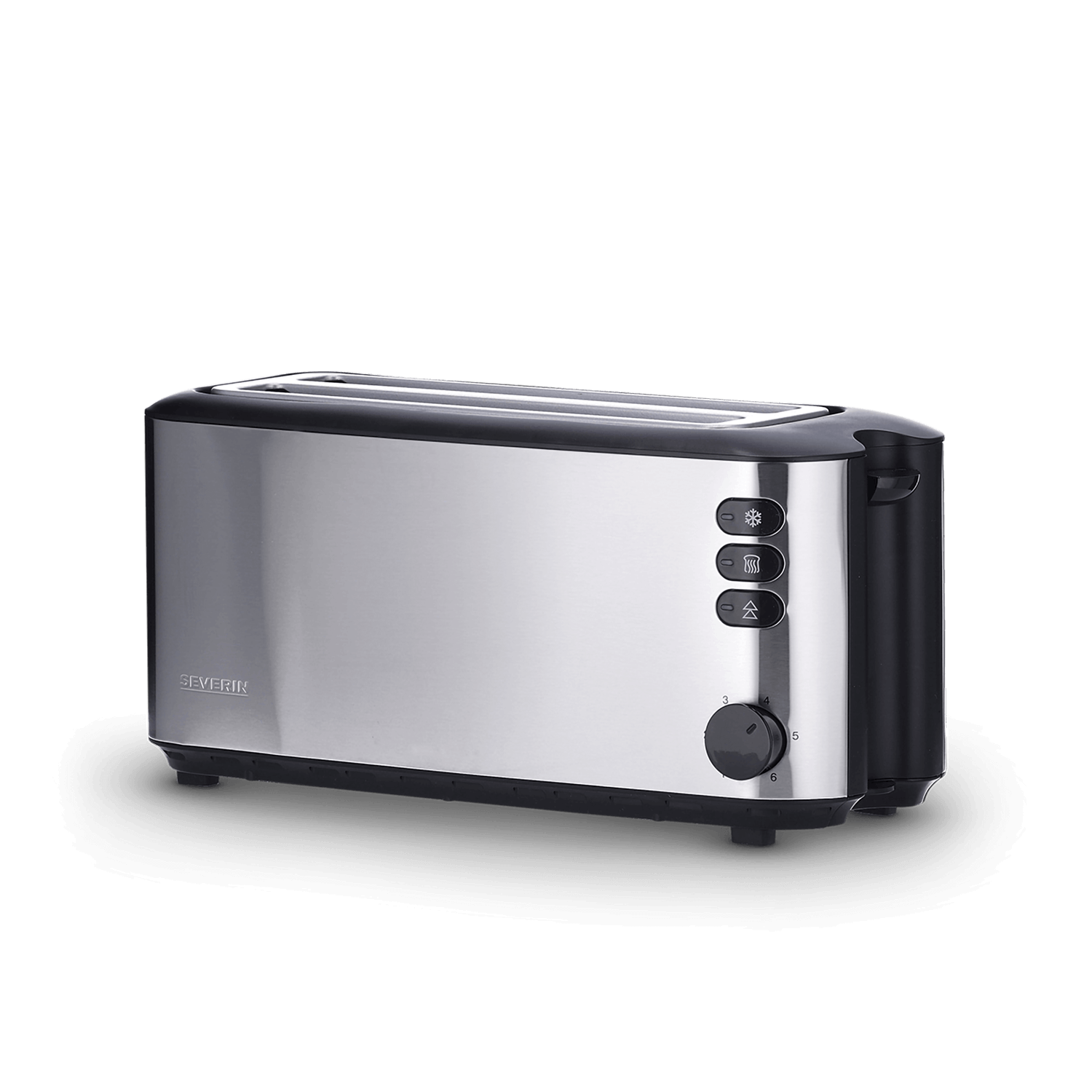 Severin AT 2509 Toaster für 4 Scheiben Edelstahl
