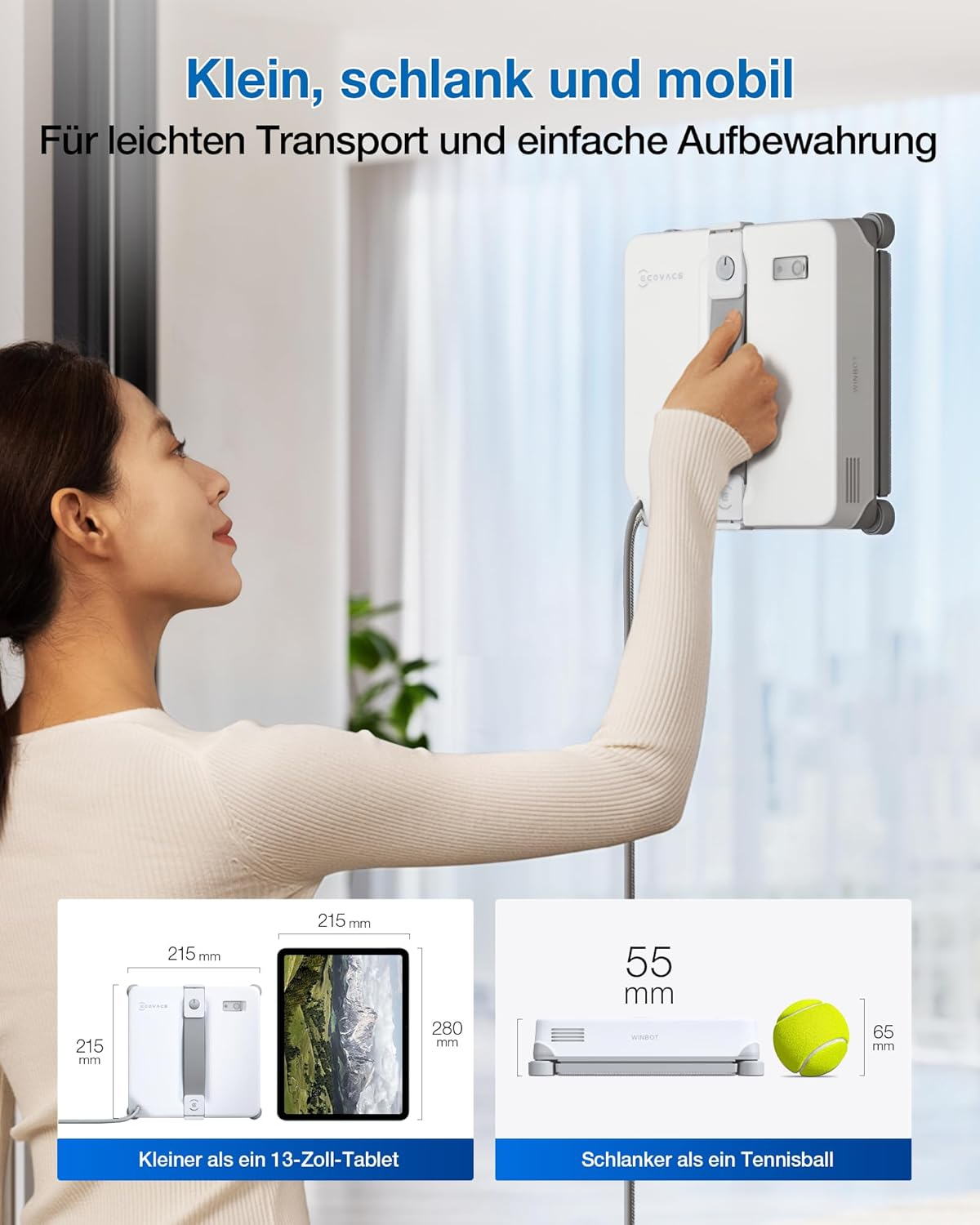 Ecovacs Winbot Mini 2 Fensterputzroboter