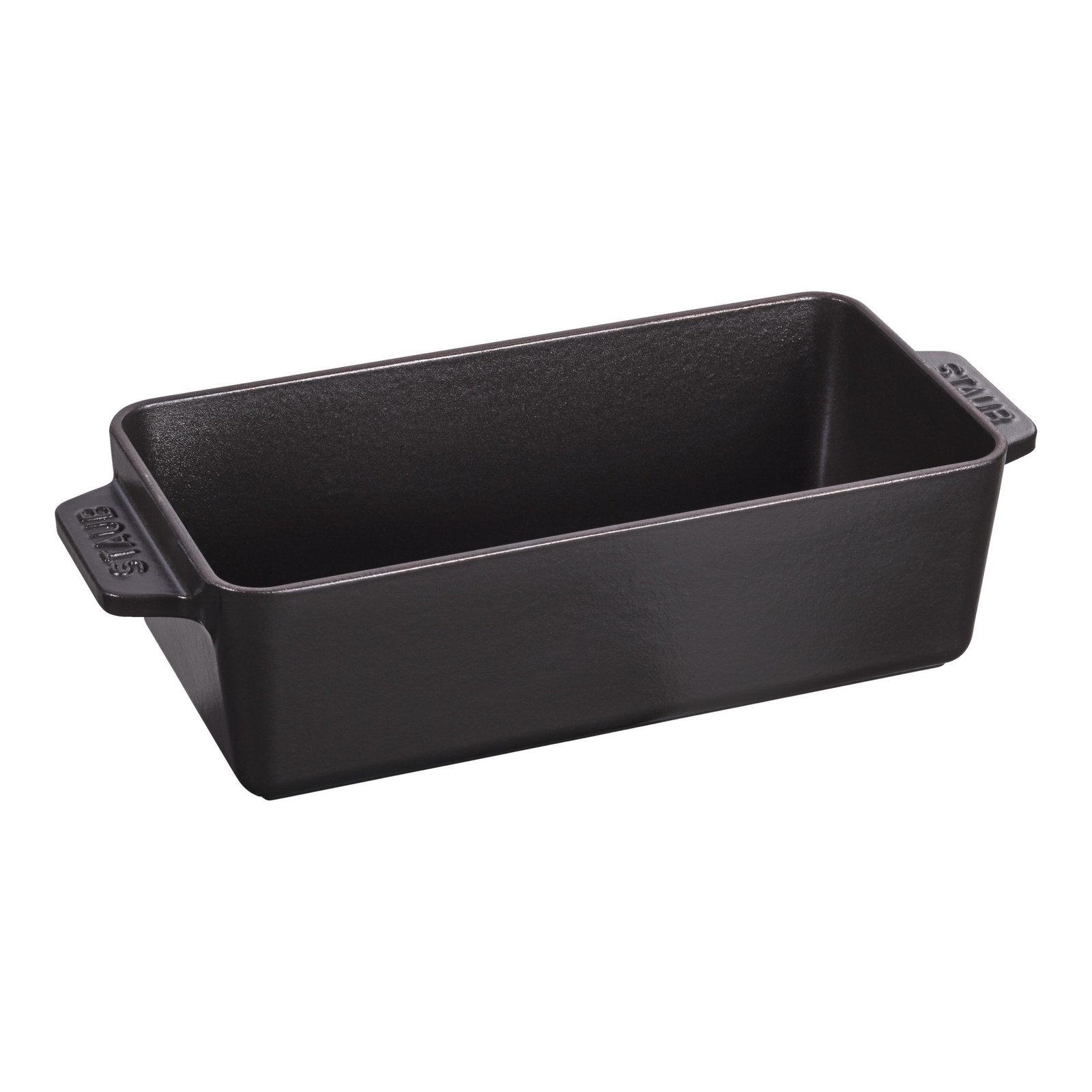 Staub Specialities Kastenform 23 x 12 cm Gusseisen Schwarz