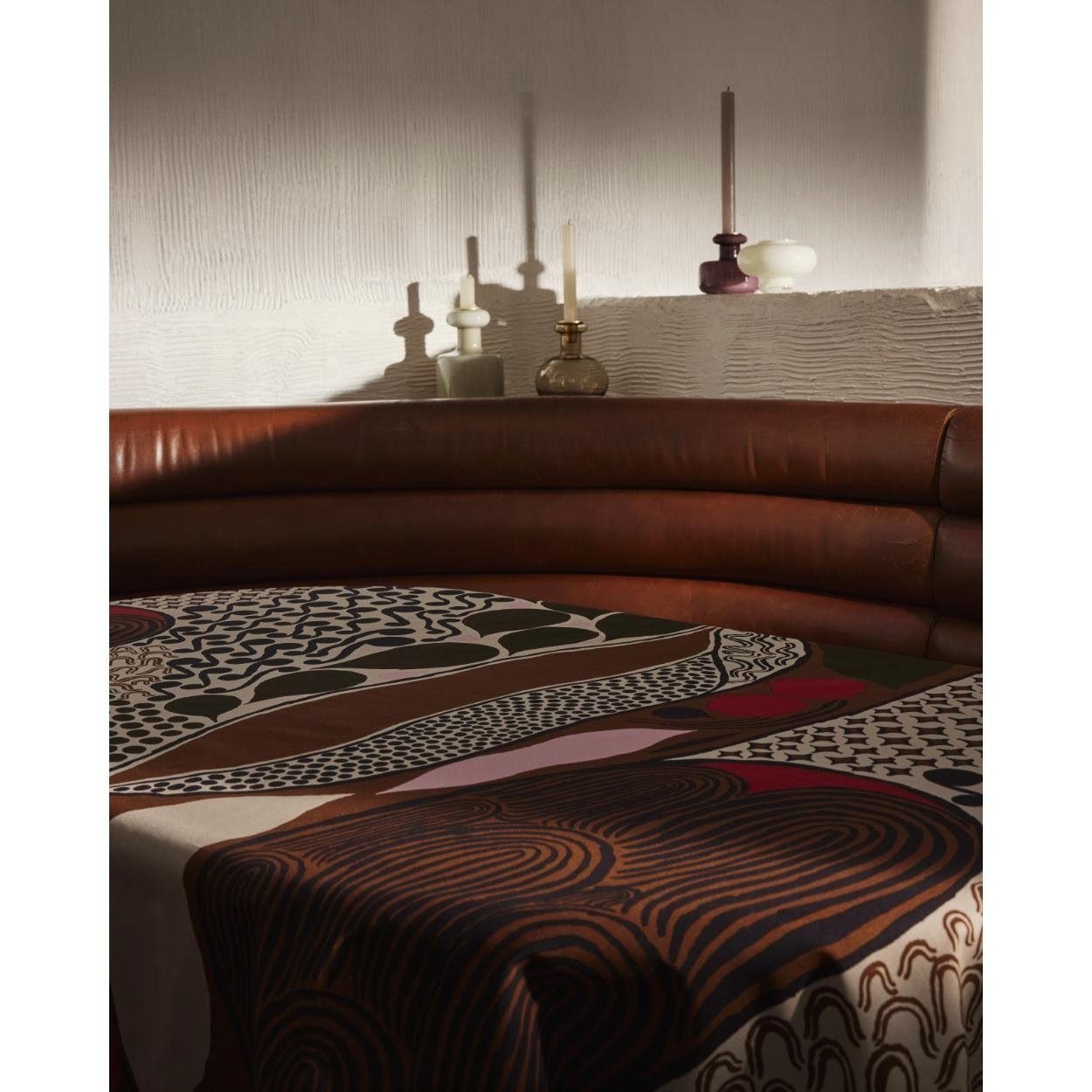 Marimekko Unikko Bettbezug 140 × 200 cm Leinen/Bio-Baumwolle