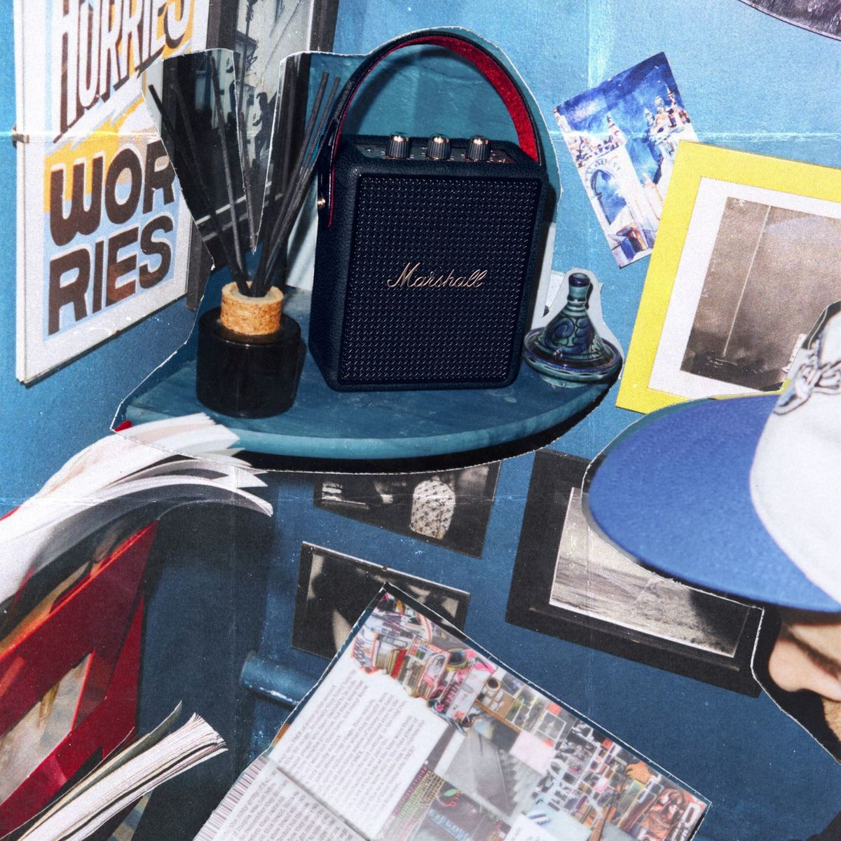 Marshall Stockwell III Bluetooth-Lautsprecher IP55 mit Powerbank-Funktion