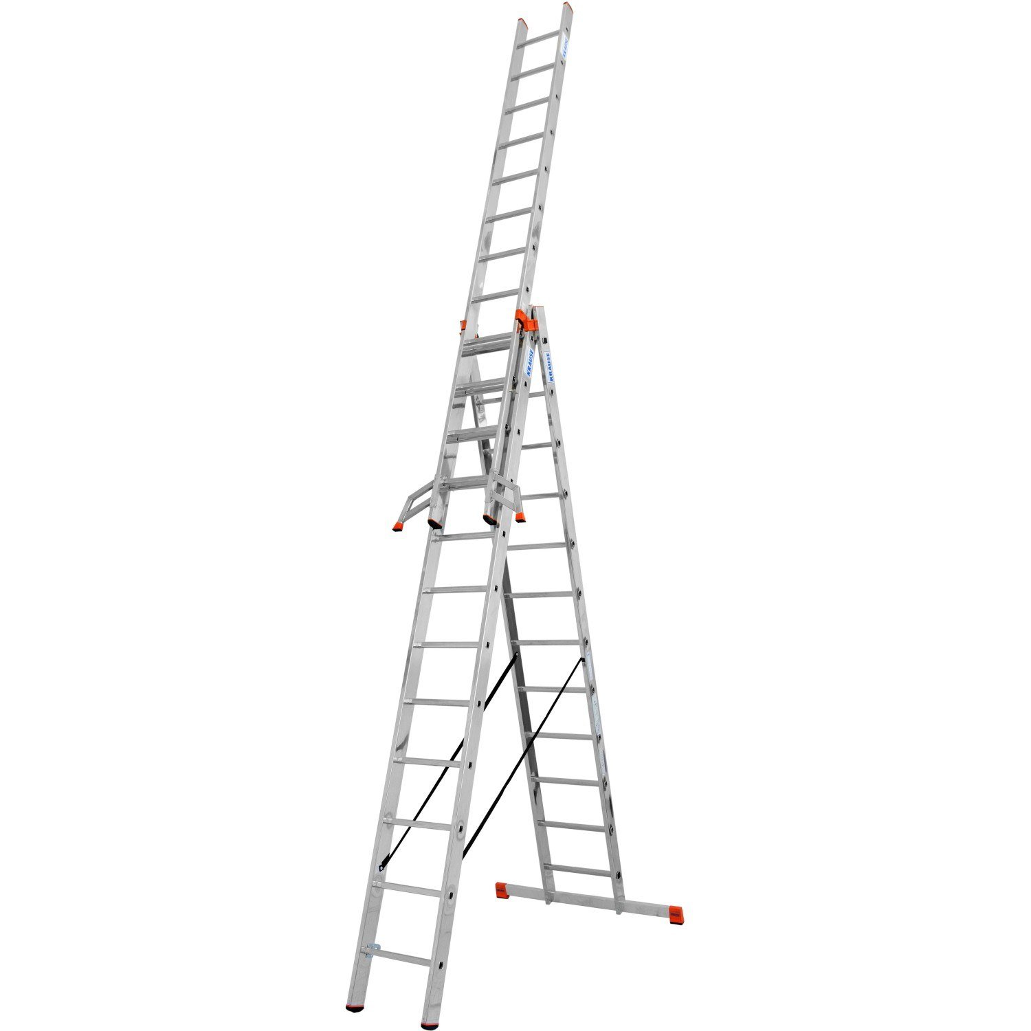 Krause Tribilo Mehrzweckleiter 3 x 9 Sprossen